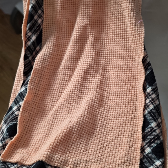 POL Soft Peach Knit Fabric Zip Jacket Medium Fits Like XL - Picture 4 of 6